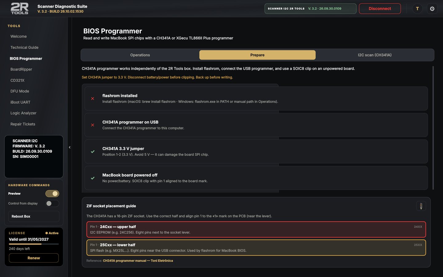 Click to enlarge BIOS programmer